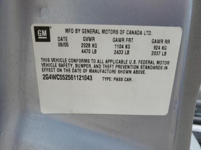 2006 Buick Lacrosse cx