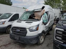 Salvage cars for sale from Copart Bowmanville, ON: 2021 Ford Transit T-250