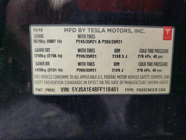 2015 Tesla Model s
