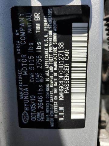 2011 Hyundai Genesis 4.6l