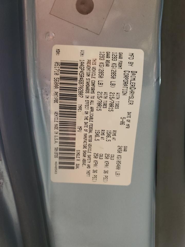 2006 Chrysler Town & Country