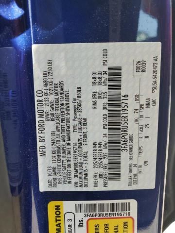2014 Ford Fusion Titanium HEV
