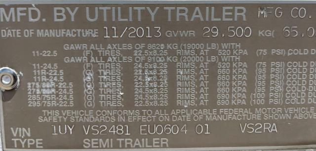2014 Utility Reefer