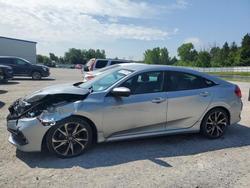 Honda salvage cars for sale: 2021 Honda Civic Sport