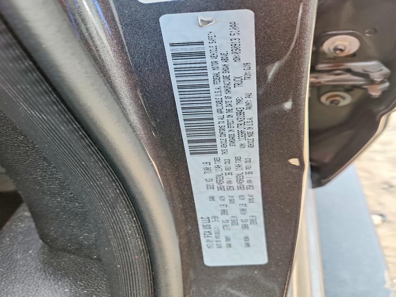 2020 Dodge 1500 Laramie