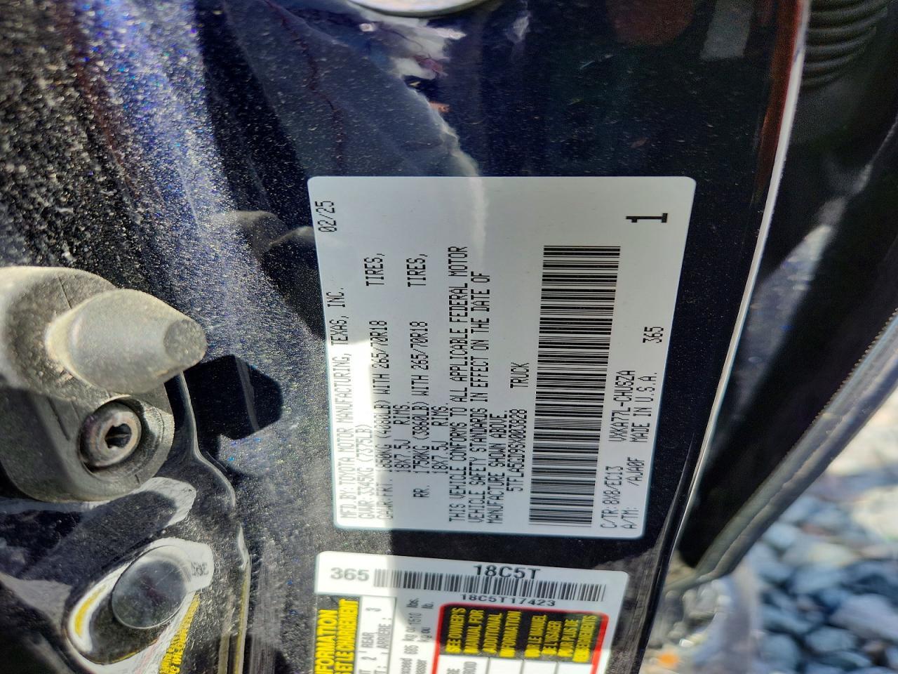 2025 Toyota Tundra Double Cab SR5