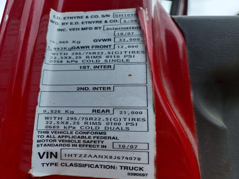 2008 International 7000 7300