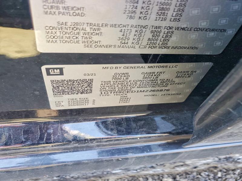 2021 GMC Sierra K1500 Elevation