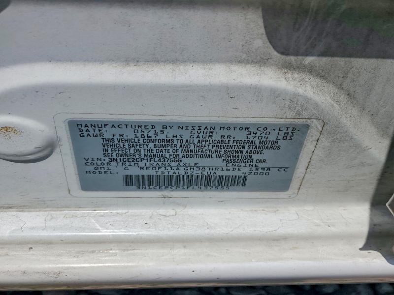 2015 Nissan Versa Note sv