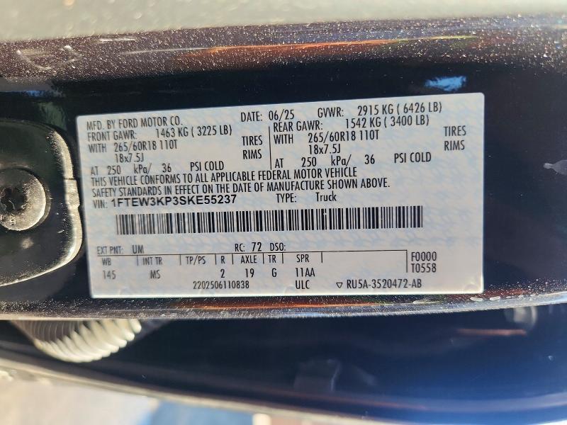 2025 Ford F150 XLT