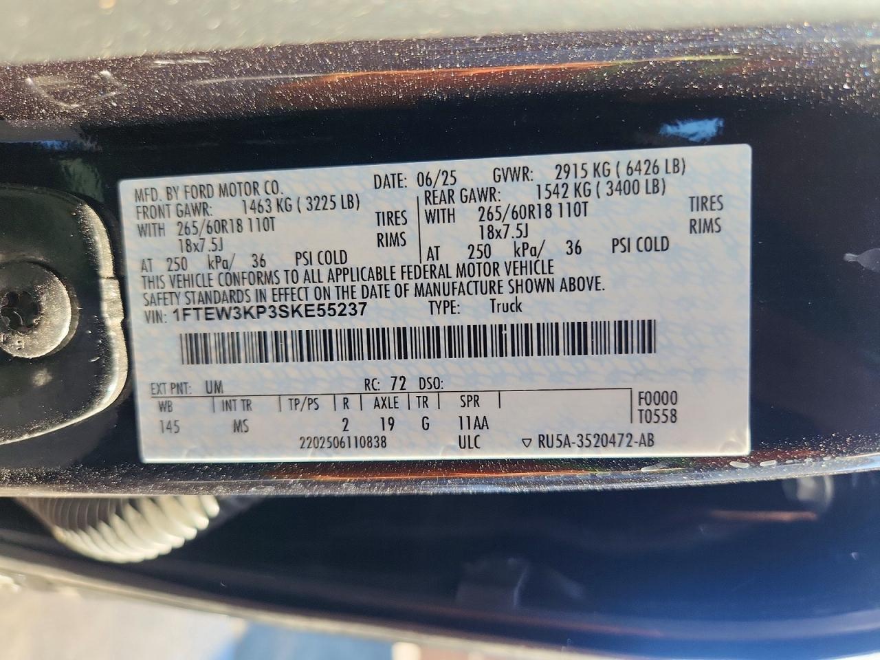 2025 Ford F150 XLT
