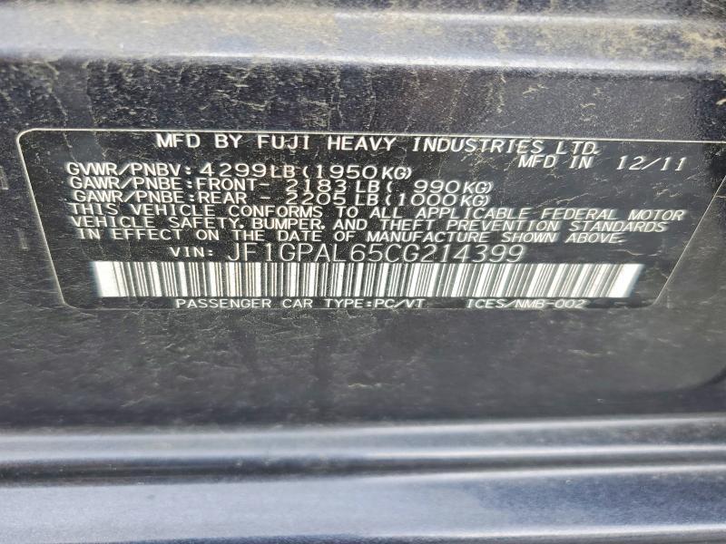 2012 Subaru Impreza Sport Premium