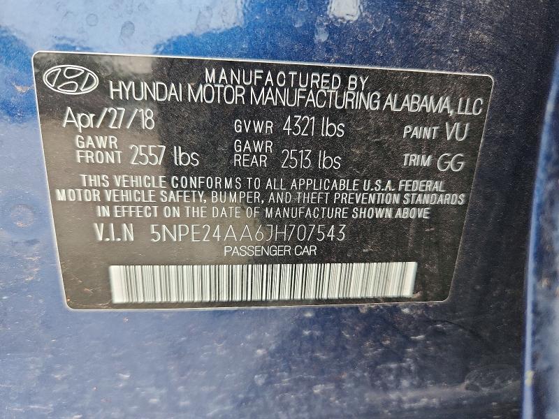 2018 Hyundai Sonata eco