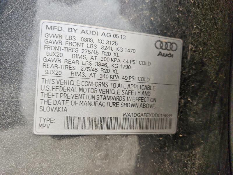 2013 Audi Q7 Prestige