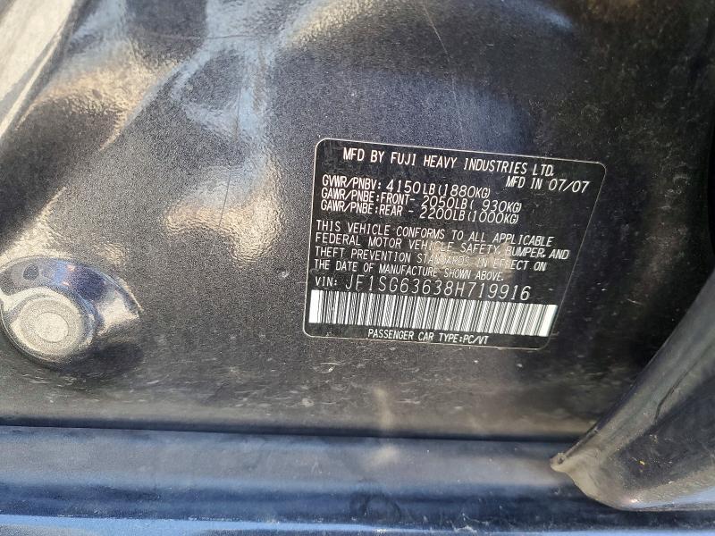 2008 Subaru Forester 2.5x