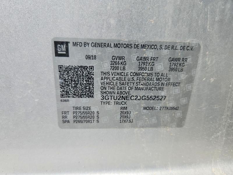 2018 GMC Sierra K1500 SLT