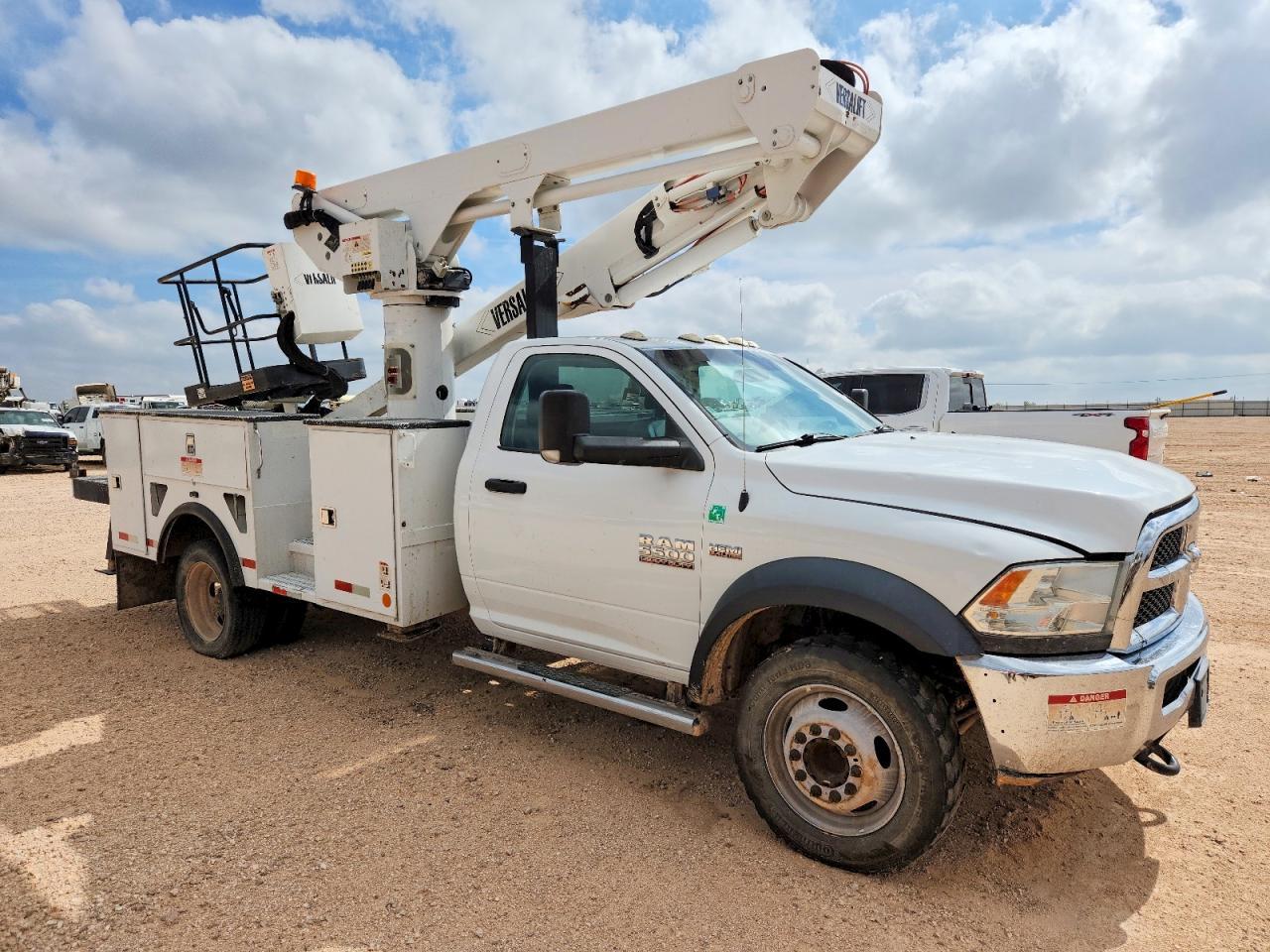 2018 Dodge RAM 5500 Cable Placer Bucket Truck