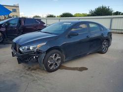 KIA Forte salvage cars for sale: 2021 KIA Forte lxs