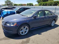 2014 Volkswagen Passat se en venta en San Martin, CA