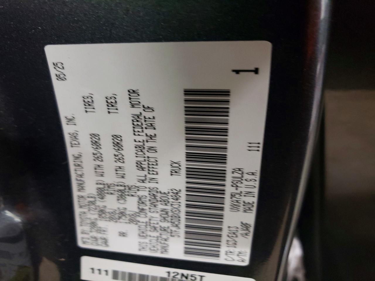 2025 Toyota Tundra Crewmax Limited