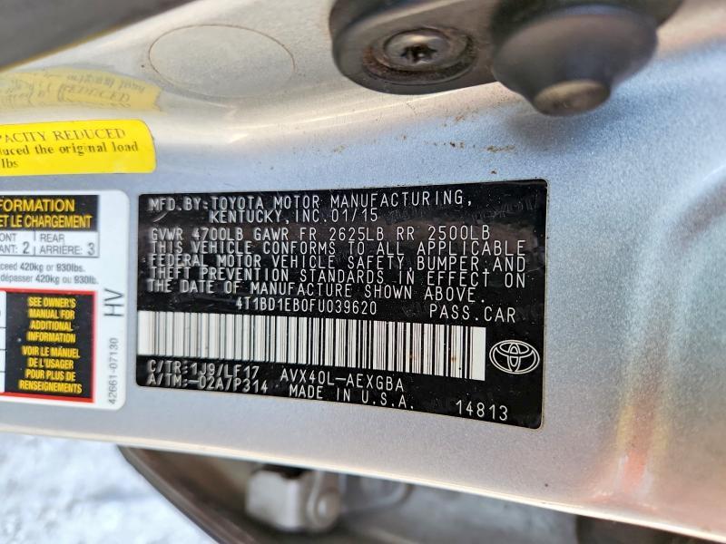 2015 Toyota Avalon Hybrid xle Premium