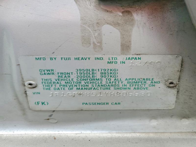 2000 Subaru Impreza Outback Sport