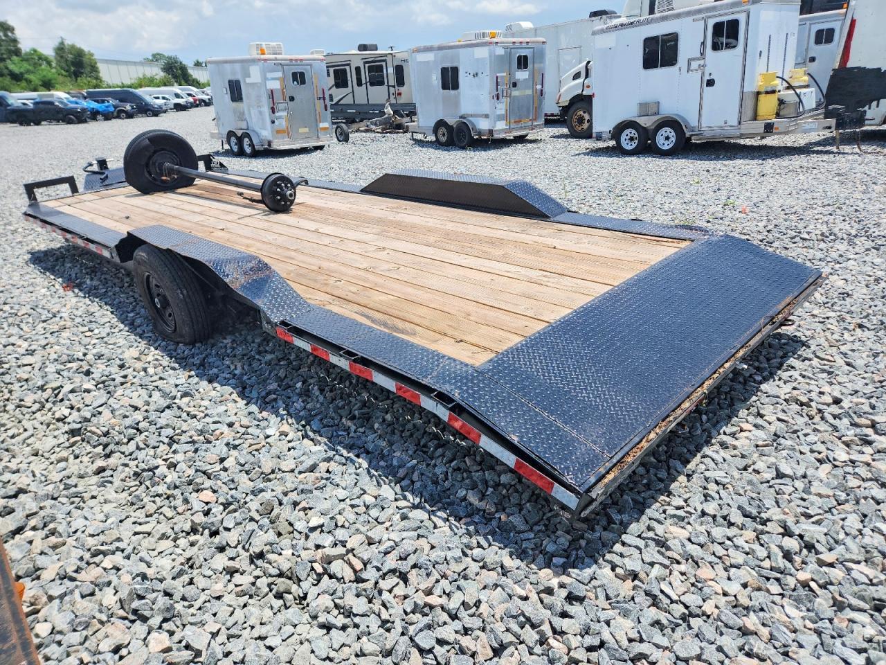 2026 Ware Cargo 8.5X24 TA Equipment Trailer