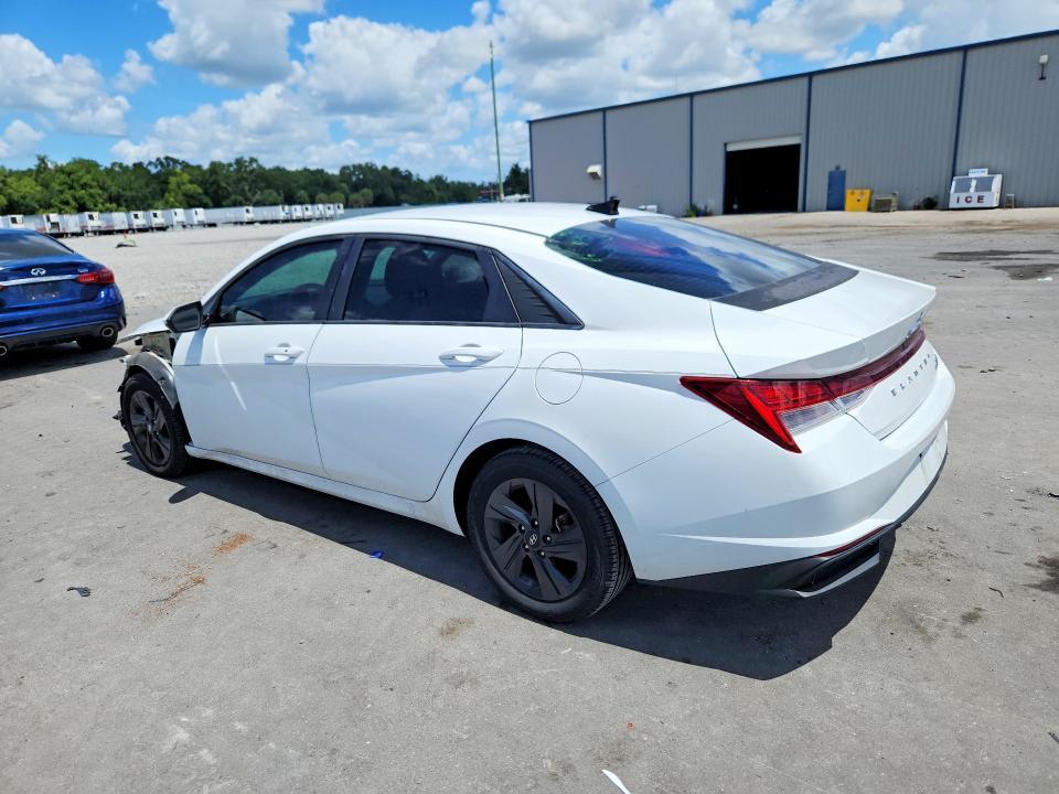 2021 Hyundai Elantra Blue