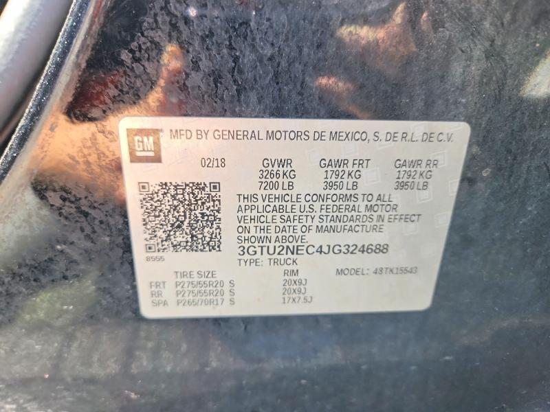 2018 GMC Sierra K1500 slt