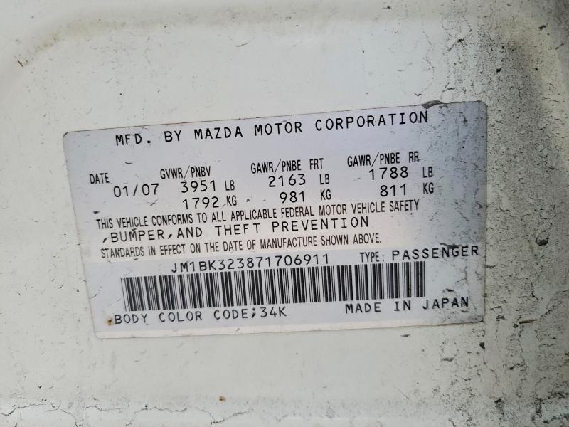 2007 Mazda 3 S