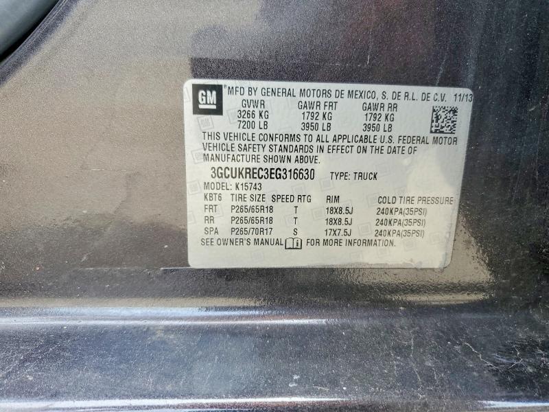 2014 Chevrolet Silverado K1500 LT