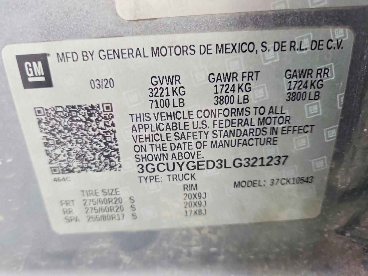 2020 Chevrolet Silverado K1500 LTZ