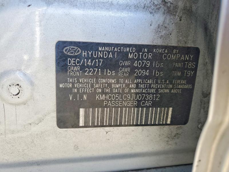 2018 Hyundai Ioniq Limited