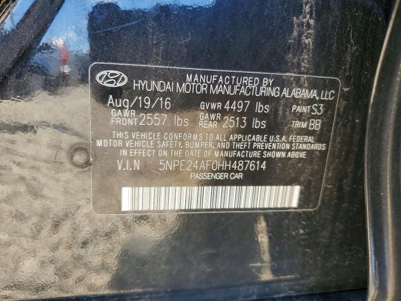 2017 Hyundai Sonata se