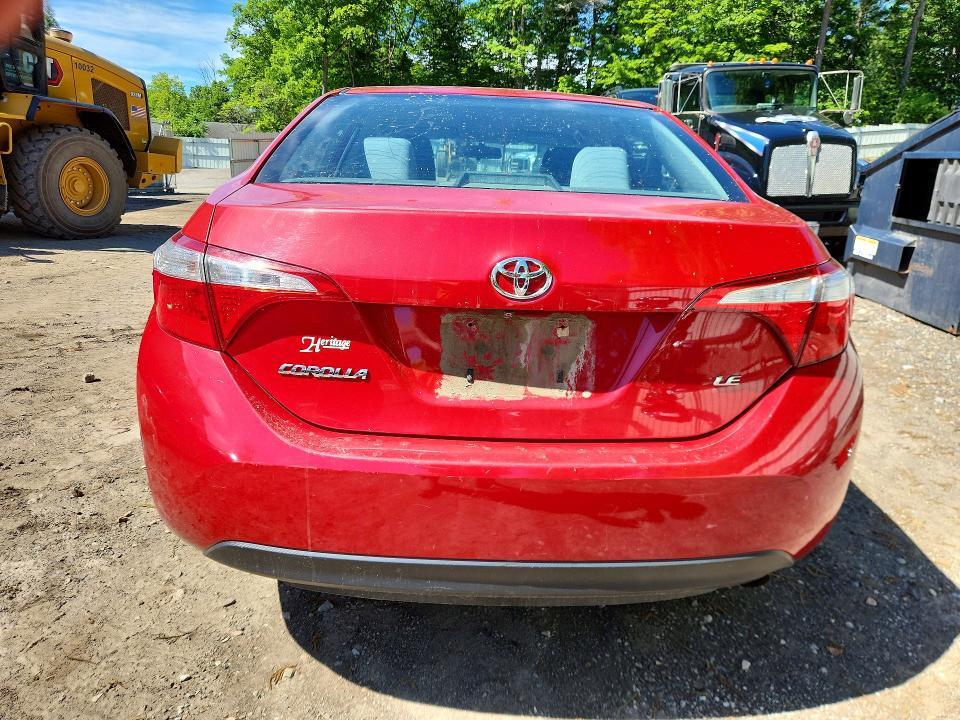 2016 Toyota Corolla le