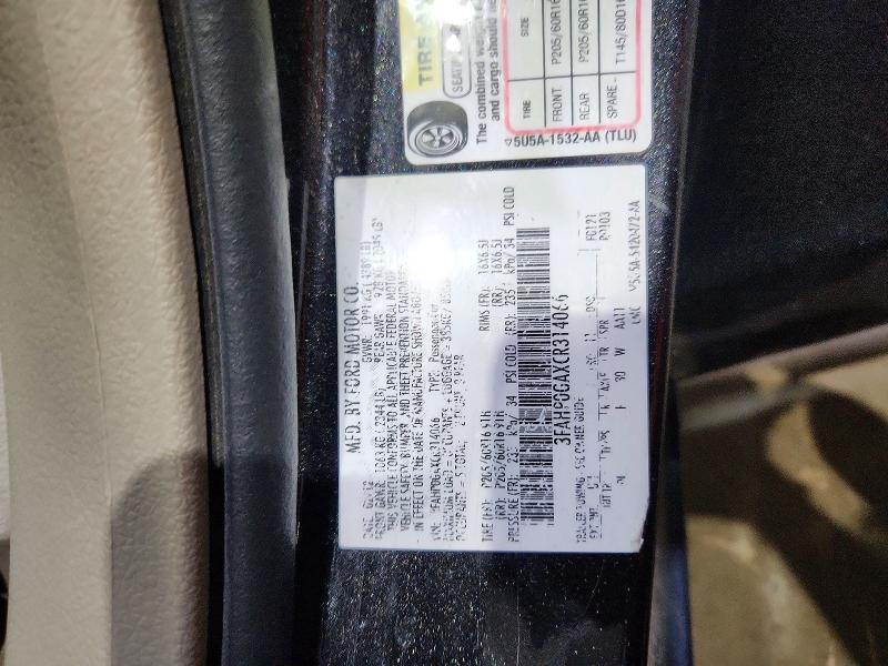 2012 Ford Fusion s
