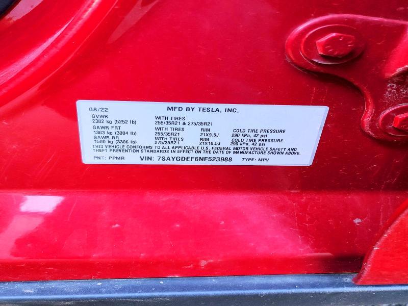 2022 Tesla Model y