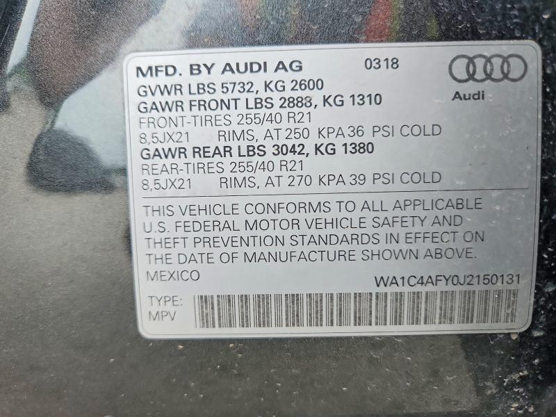 2018 Audi SQ5 Prestige