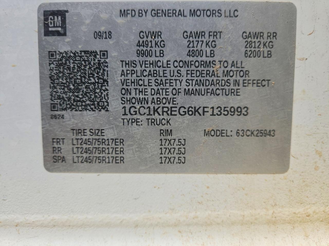 2019 Chevrolet Silverado K2500 Heavy Duty