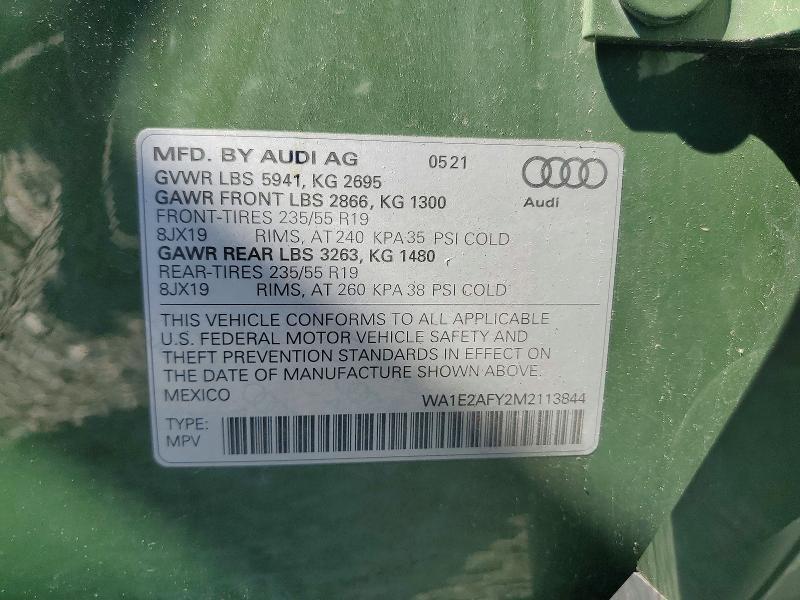 2021 Audi Q5 e Premium Plus