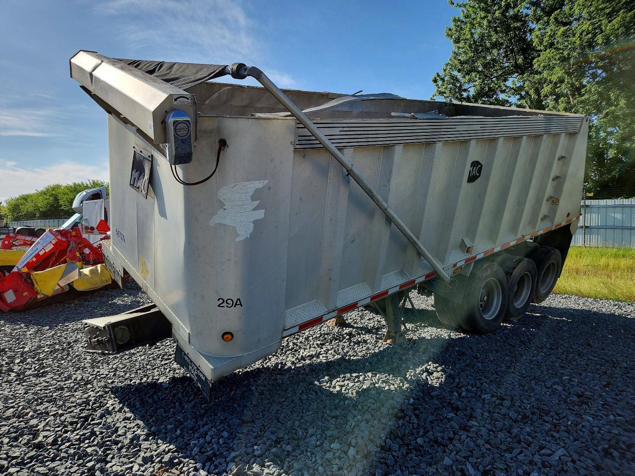 1999 MAC END Dump Trailer