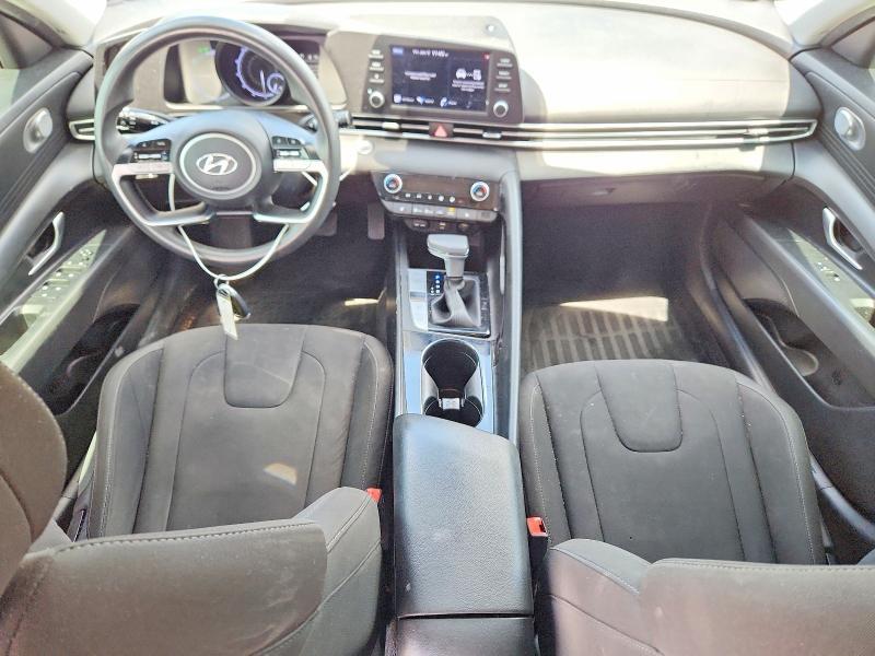 2021 Hyundai Elantra Blue
