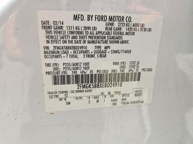2014 Ford Flex se