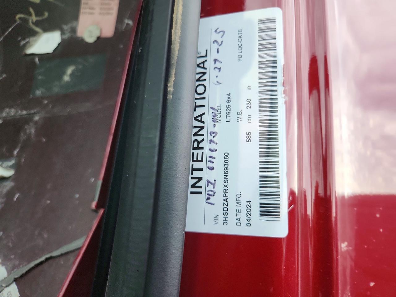 2025 International LT625 Semi Truck