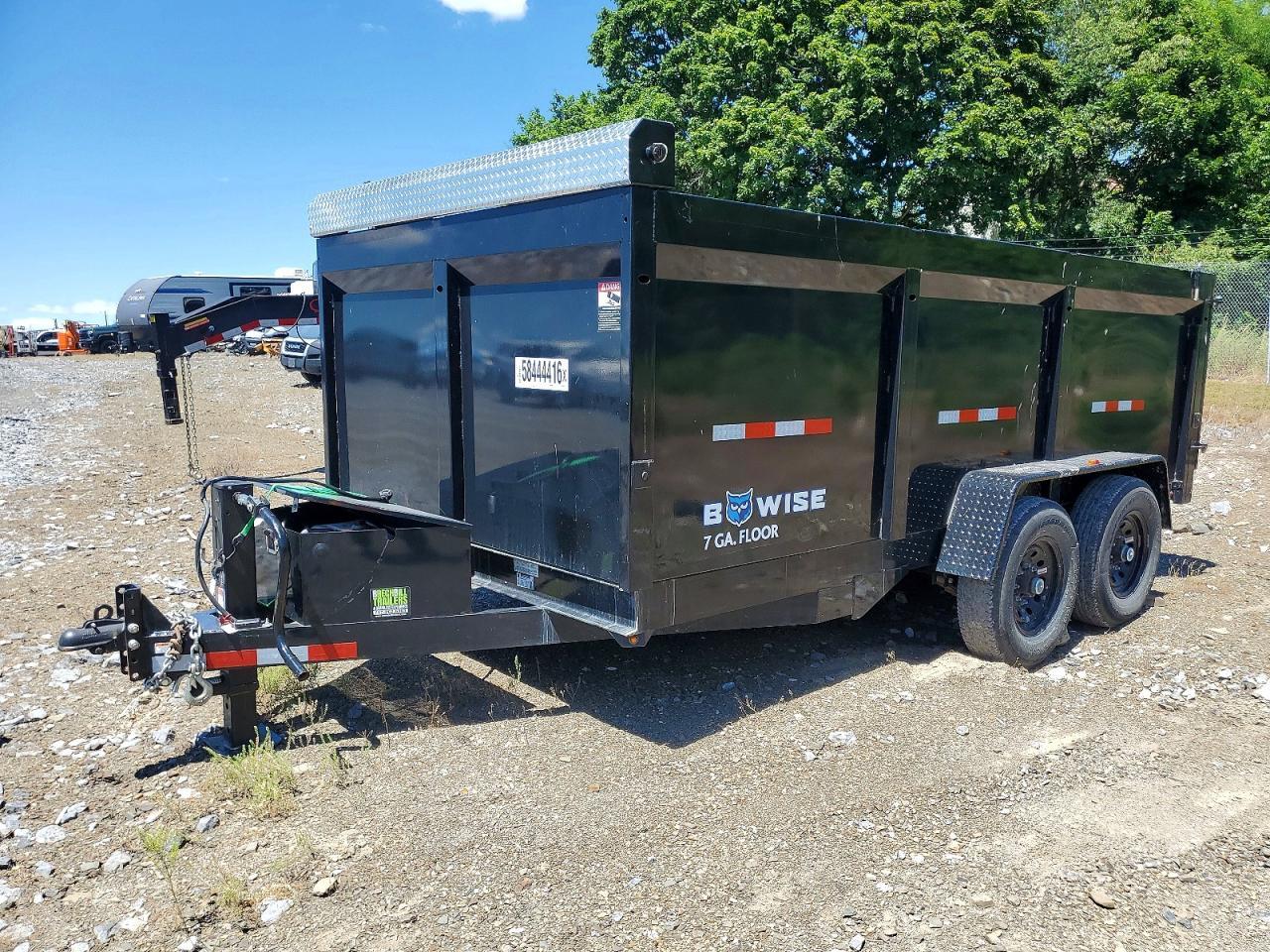 2025 Bwise DT714LP-LE-14 Dump Trailer