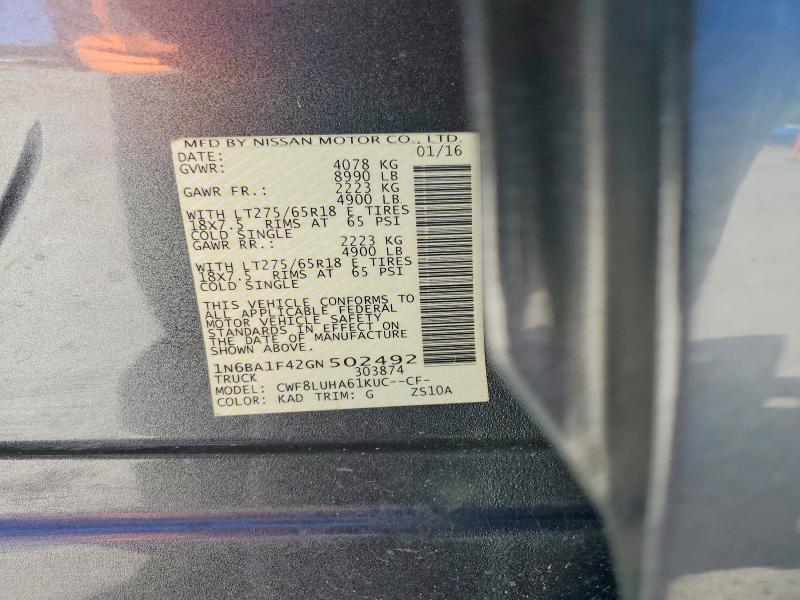 2016 Nissan Titan XD PRO-4X