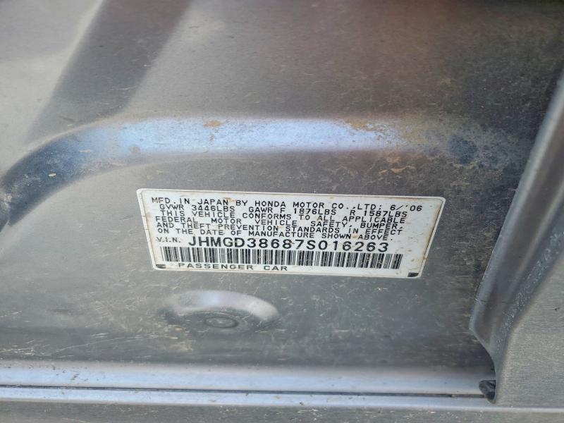 2007 Honda Fit s