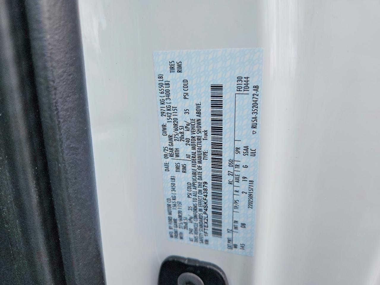 2025 Ford F150 STX