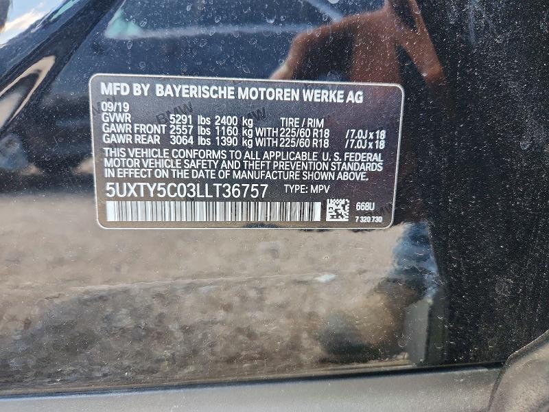 2020 BMW X3 Xdrive30i