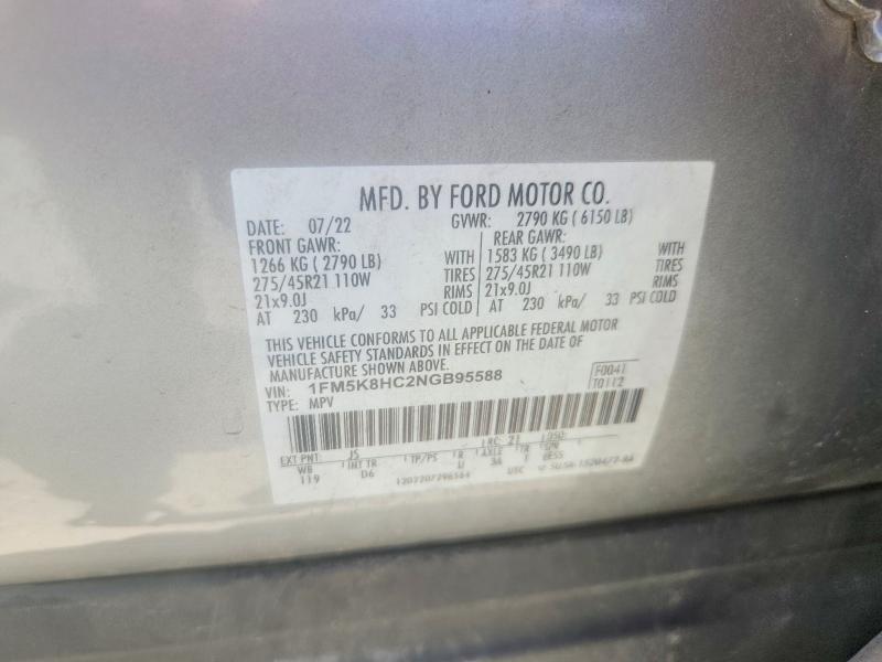 2022 Ford Explorer Platinum